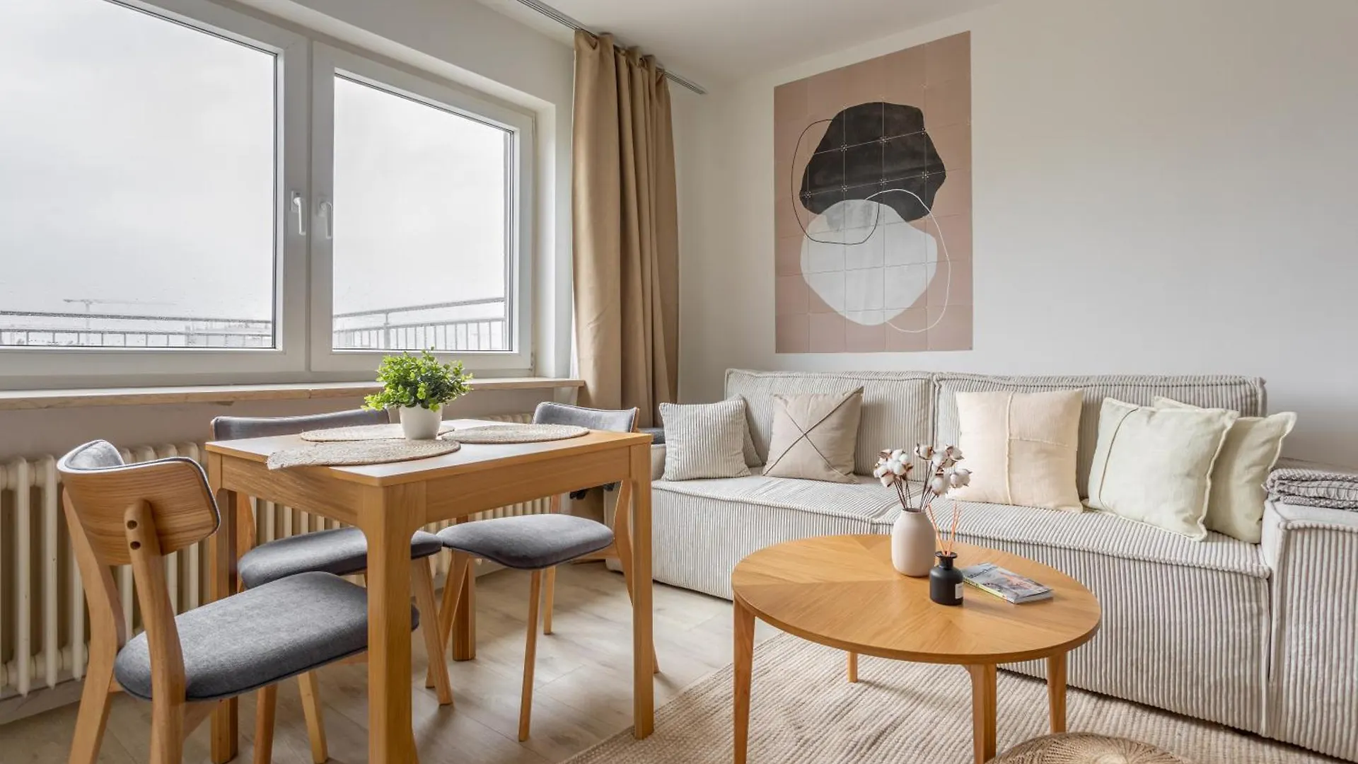 Global Living - Design Apartments I Terrace I Kitchen I Smart-Tv I Parking Space I Muenchen Germany